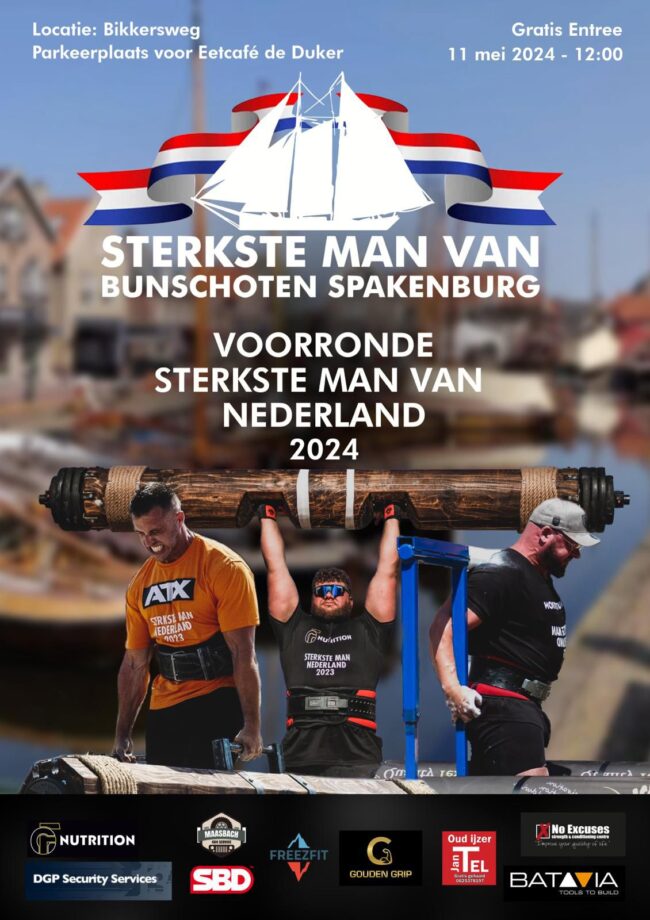 Voorronde Sterkste Man van Nederland 2024